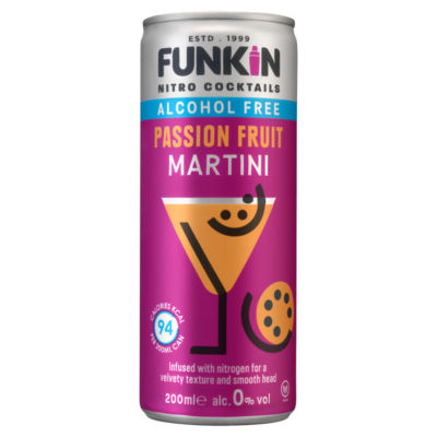 Funkin Nitro Cocktails Passion Fruit Martini 200ml