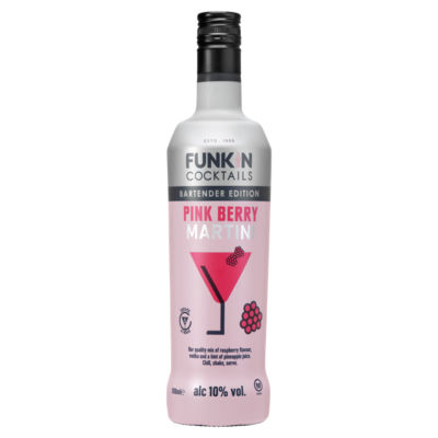 Funkin Bartender Edition Pink Berry Martini Cocktails 700ml
