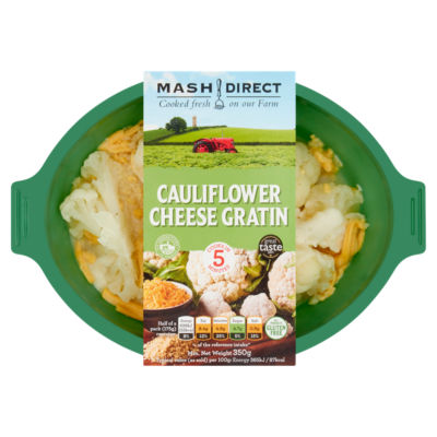 Mash Direct Cauliflower Cheese Gratin 350G