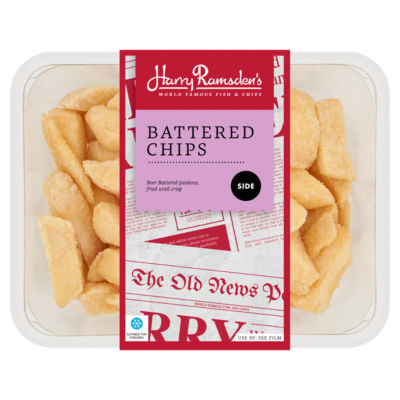 Harry Ramsdens Battered Chips 600g