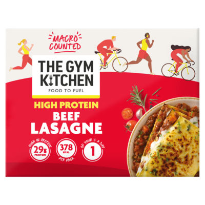 The Gym Kitchen Beef Lasagne 400G
