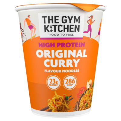 The Gym Kitchen High Protein Original Curry Flavour Noodles 64g
