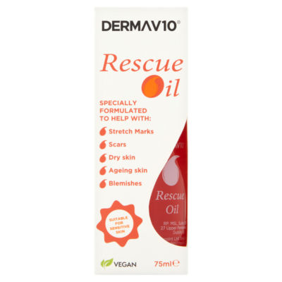 Dermav10 Rescue Oil 75Ml