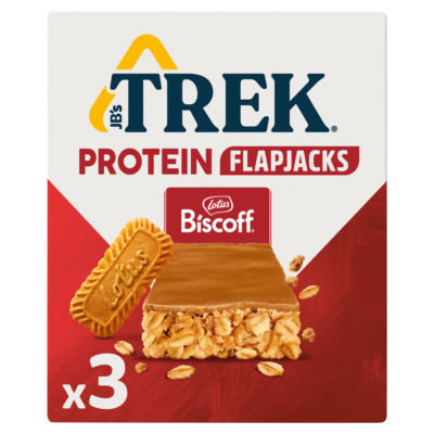 Trek Biscoff Protein Flapjack 3 x 40g