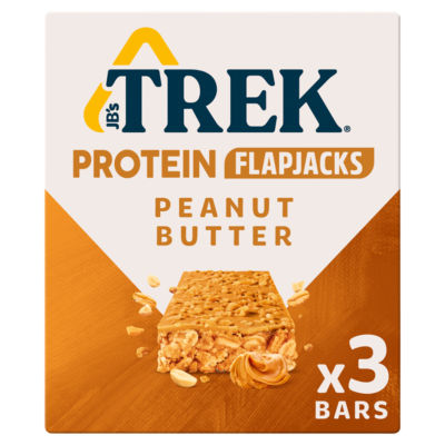 Trek Peanut Butter Protein Flapjack 3 x 40g