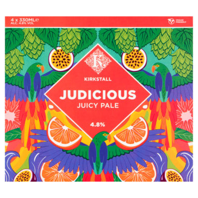 Kirkstall Brewery Judicious Juicy Pale 4 x 330ml