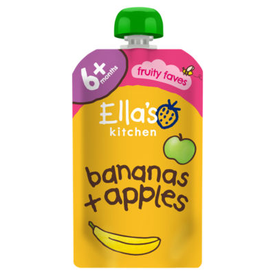 Ella's Kitchen Apple & Banana 4+ Months 120G - Image 4