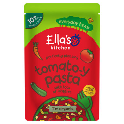 Ella's Kitchen Organic Tomato-Y Pasta Baby Food Pouch 10+ Months 190G - Image 3