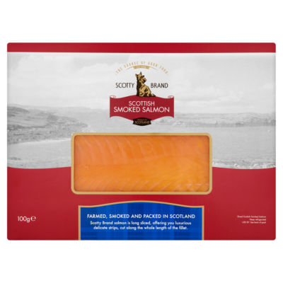 Scotty Brand Scottish Smoked Salmon 100g
