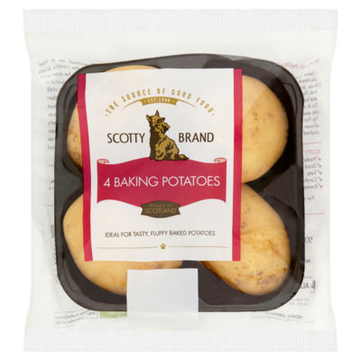 Scotty Brand 4 Baking Potatoes