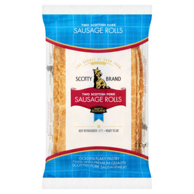 Scotty Brand Two Scottish Pork Sausage Rolls 210g