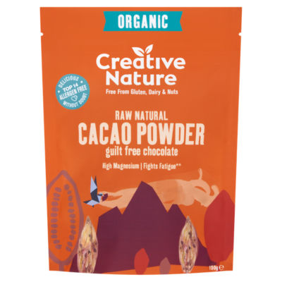 CREATIVE NATURE Organic Raw Natural Cacao Powder