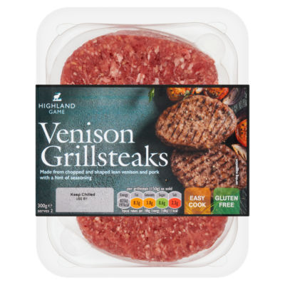 Venison Grillsteaks 300g