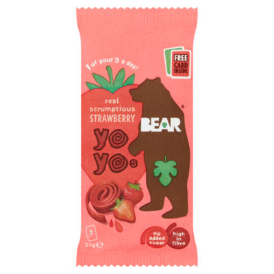 Bear Fruit Yoyo Scrumptious Strawberry 20g