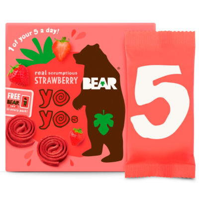 Bear Fruit Yoyos Strawberry Multipack