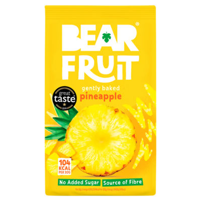 BEAR FRUIT Dried Pineapple 100g