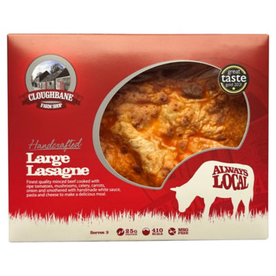 Cloughbane Farm Shop Large Lasagne 850g - ASDA Groceries