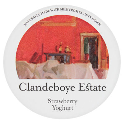 CLANDEBOYE ESTATE Estate Strawberry Yogurt 150G