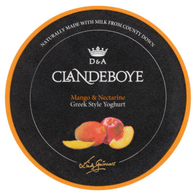 CLANDEBOYE ESTATE Mango & Nectarine Yogurt 150G