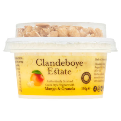 CLANDEBOYE ESTATE Granola Snack Pot Mango 150G