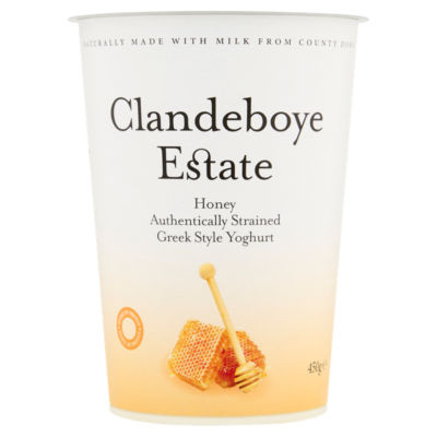 CLANDEBOYE ESTATE Clandeboye Greek Style Honey Yogurt 450G