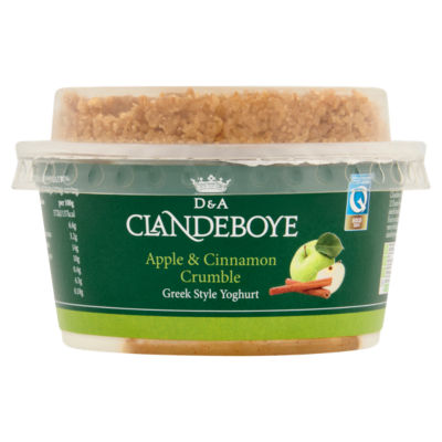 CLANDEBOYE ESTATE Apple & Cinnamon Yogurt 150G