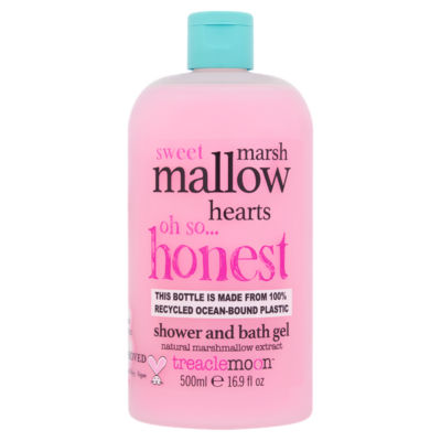 treaclemoon Sweet Marsh Mallow Hearts Shower and Bath Gel 500ml