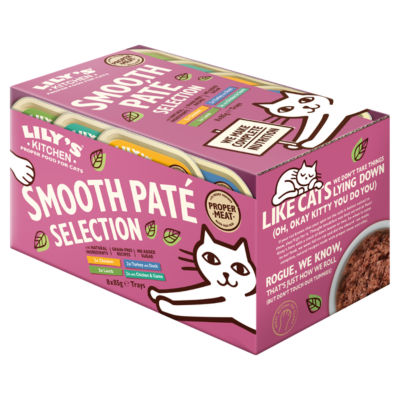 Lily's Kitchen Smooth Paté Selection Complete Adult Cat Food 8x85g