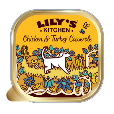 Lily's Kitchen Chicken & Turkey Casserole 150g