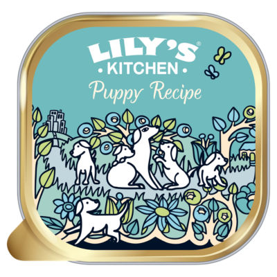 Lily's Kitchen Puppy Recipe with Turkey, Duck & Kale Tray 150g