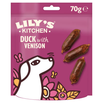 Lily's Kitchen Lilys Kitchen Duck & Venison Sausages For Dogs 70G