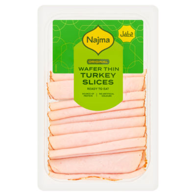 Najma Original Wafer Thin Turkey Slices 125G
