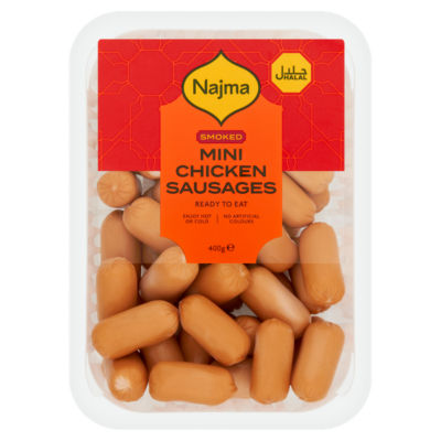 Najma Smoked Mini Chicken Sausages 400G