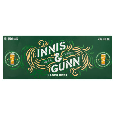 Innis & Gunn Lager Can 10x330ml