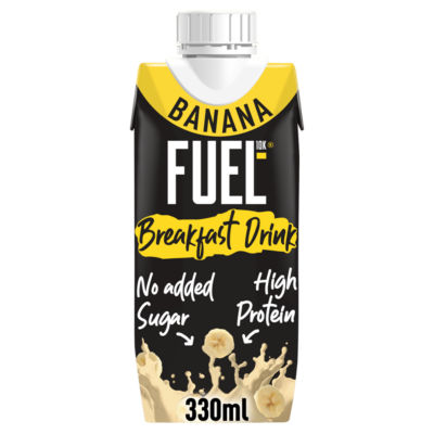 Fuel10K Banana High Protein Milk Breakfast Drink 330ml