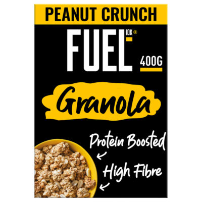 Fuel10K Peanut Crunch Protein Granola Breakfast Cereal 400g