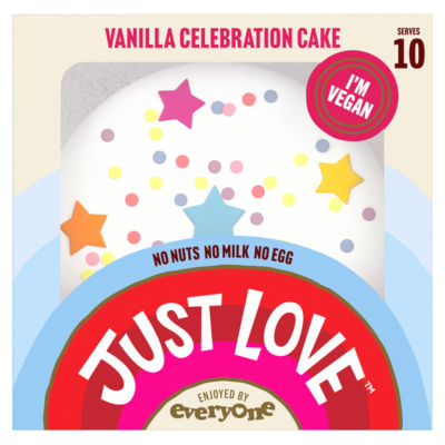 JUST LOVE Vanilla Celebration Cake