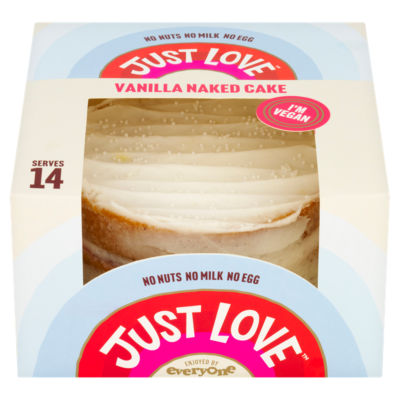 JUST LOVE Vanilla Naked Cake