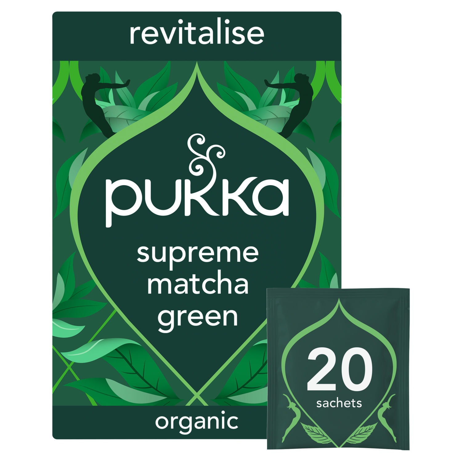 Pukka Supreme Matcha Green Herbal Tea 20 Teabags 30g