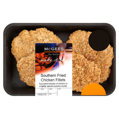 McGees Your Butcher Southern Fried Chicken Fillets 450g