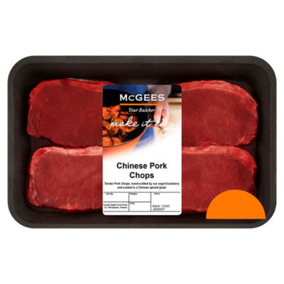 McGees Your Butcher Chinese Pork Chops