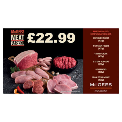 McGees Your Butcher Meat Parcel 2750g