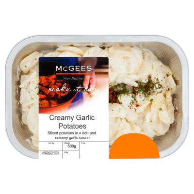 McGees Your Butcher Creamy Garlic Potatoes 500g