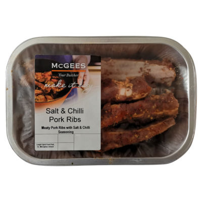 McGees Your Butcher Salt & Chilli Pork Ribs 500g