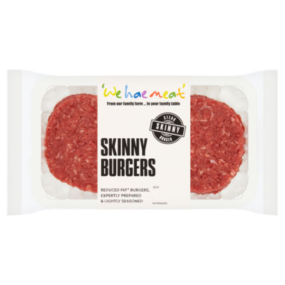We Hae Meat Low Fat Skinny Burgers 200G