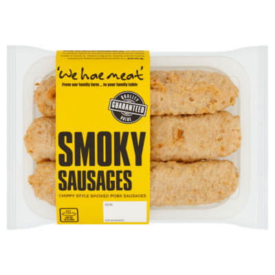 We Hae Meat Chippy Smoky Pork Sausages 300G