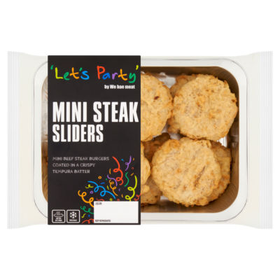 Let's Party Mini Steak Sliders 300g