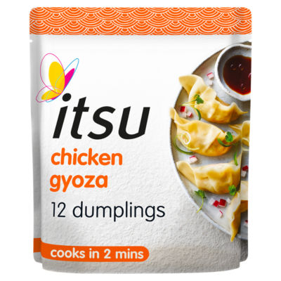 Itsu 12 chicken gyoza dinner dumplings 240g