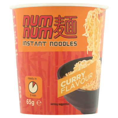 Num Num Instant Noodles Curry Flavour