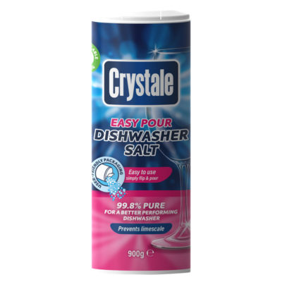 Crystale Easy Pour Dishwasher Salt 900g